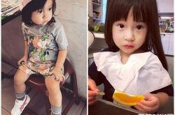 杨铭威和方志友女儿有小肚腩 胖胖的太可爱啦