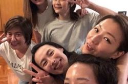 梁洛施与舒淇郑秀文聚餐 儿子夸舒淇美郑秀文有型