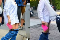 詹妮弗·洛佩兹走路裤子脱一半？看傻眼走红了