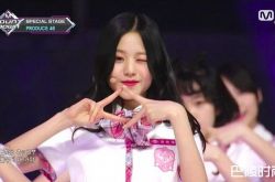 《Produce 48》张元英贴心张腿奈子矮她19cm被赞