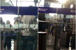 Baby机场被神秘男拥吻额头 这个男人是谁呢？