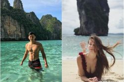 安妮带健身教练回家睡男友不气？密游泰国车内厮磨2小时全被拍