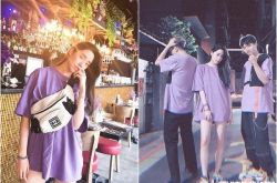 欧阳妮妮说谎自己单身 爆靠头甜勾男友