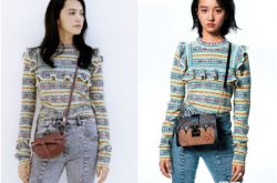 38岁姚晨穿LV毛衣 撞衫15岁木村光希