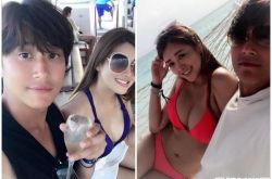 赖琳恩和老公陈乃荣难得穿情侣装同框