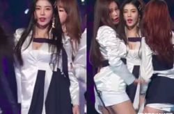 IZ*ONE权恩妃跳舞跳一半 胸前春光让粉丝看傻