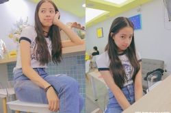 欧阳娣娣海边解放比基尼照 穿热裤美腿乍现性感