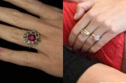 凯蒂佩里订婚戒天价曝光 造型激似奥兰多送前妻求婚戒
