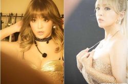 滨崎步晒胸器 胸前只剩2块布