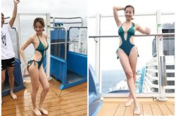 夏语心三围是多少？穿泳装太性感了