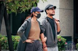 朱孝天带老婆韩雯雯吃面 结婚3年曝近况