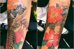 梁云菲金刚情侣刺青 感情相当甜蜜