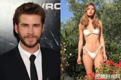 雷神弟认爱女模新欢 海滩公开嘴对嘴接吻