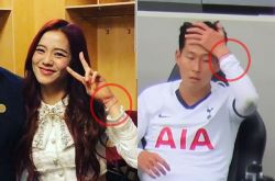 Jisoo热恋大3岁韩足球金童孙兴慜真的吗？