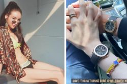 何猷君旧爱林慧俐晒未婚夫 同居挽手晒恩爱