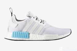adidas Originals NMD_R1最新White/Blue配色