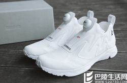 全白配色设计Vetements x Reebok Pump鞋款
