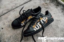 Supreme Stan Smith定制鞋款 Kermit 图案印制