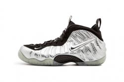 Nike Air Foamposite 20 周年的纪念版鞋款镀铬鞋面