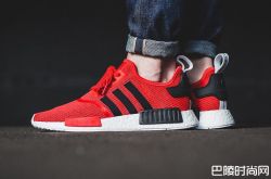 adidas Originals 超人气鞋款 NMD R1红色