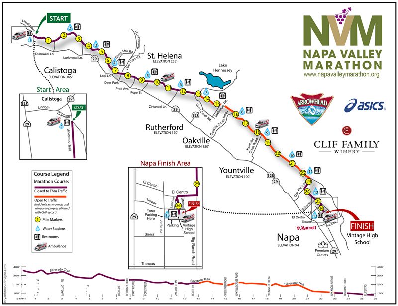 全方位解密3月5日纳帕谷红酒马拉松