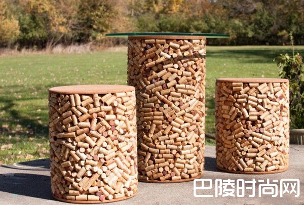 创意家具：瓶塞够多你就这么玩！