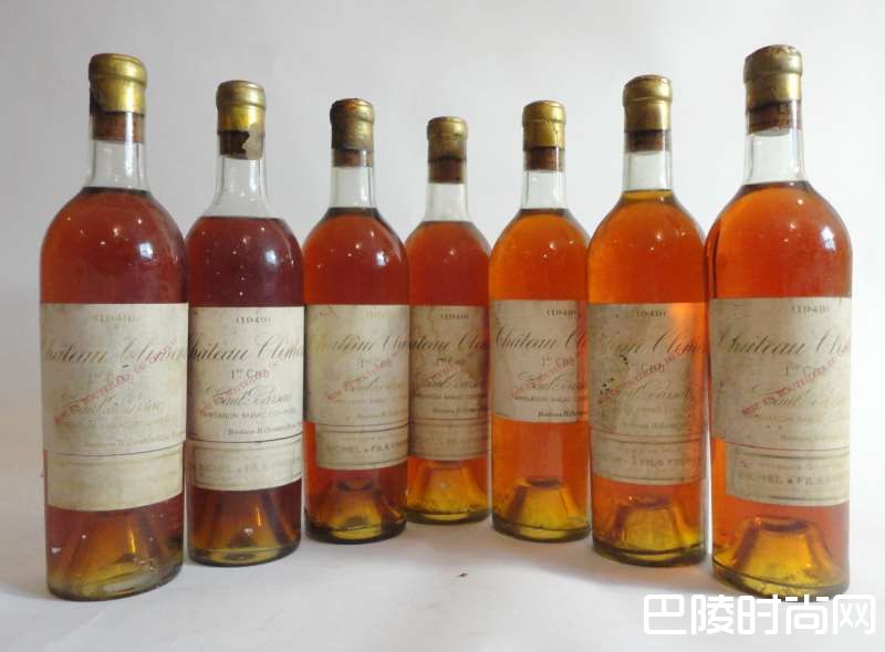 苏玳及巴萨克一级庄名录