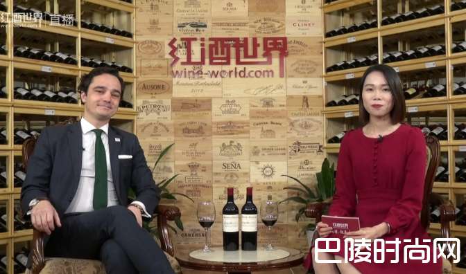 红酒世界直播间迎来格拉夫列级庄骑士少庄主 红酒世界直播间迎来格拉夫列级庄骑士少庄主