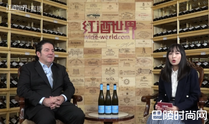 德国名庄莱茵豪森城堡庄主做客红酒世界直播间