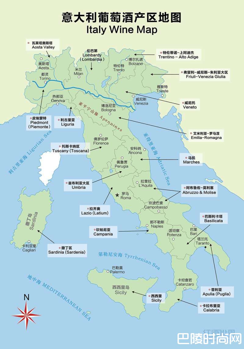 初尝意大利酒,怎么入手? 初尝意大利酒,怎么入手?