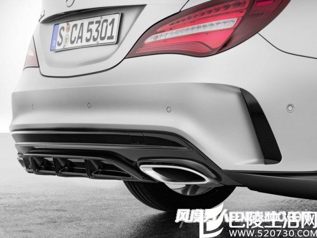 奔驰CLA级车型尾部 奔驰CLA级车型尾部