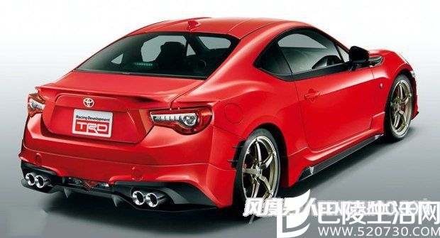 丰田86套件版车型外观