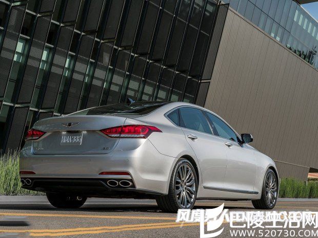 现代Genesis G80侧面 现代Genesis G80侧面