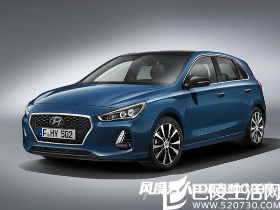 现代全新一代i30外观