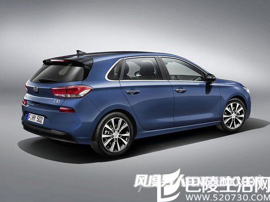 现代全新一代i30侧面 现代全新一代i30侧面