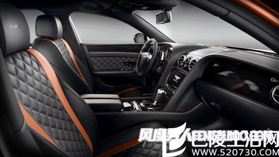 宾利飞驰W12 S内饰