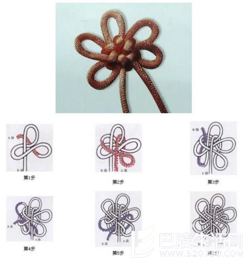 黑发晶佛珠手链不同打结法的寓意及编法详解图（一）