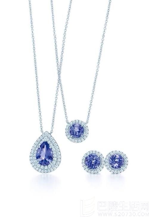 2015年蒂芙尼(tiffany)坦桑石吊坠最新款式图片欣赏 2015年蒂芙尼(tiffany)坦桑石吊坠最新款式图片欣赏