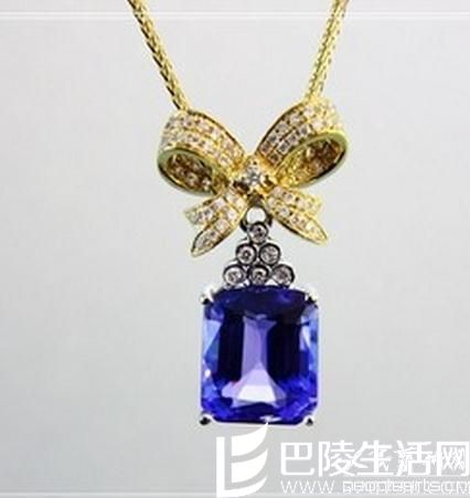 2015年蒂芙尼(tiffany)坦桑石吊坠最新款式图片欣赏 2015年蒂芙尼(tiffany)坦桑石吊坠最新款式图片欣赏