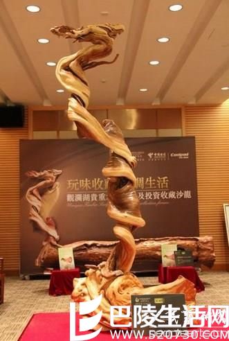 史上最贵崖柏根艺雕刻作品图片鉴赏——《飞龙在天》