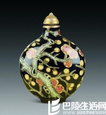 什么是瓷胎画珐琅 瓷胎画珐琅图片欣赏