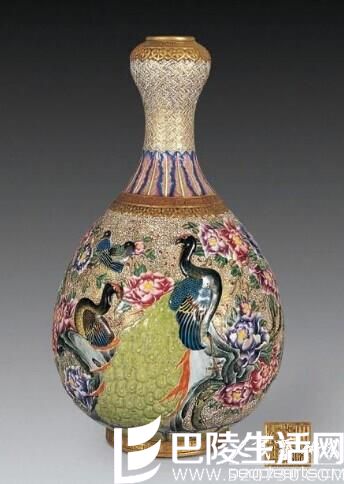 什么是瓷胎画珐琅 瓷胎画珐琅图片欣赏