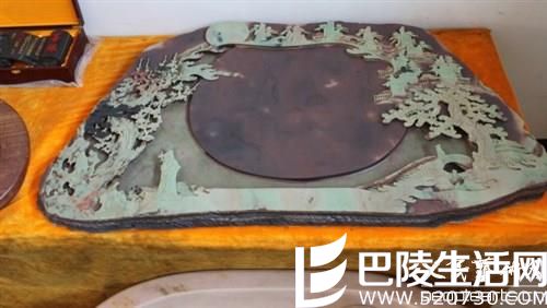 贵州紫袍玉带石茶盘保养