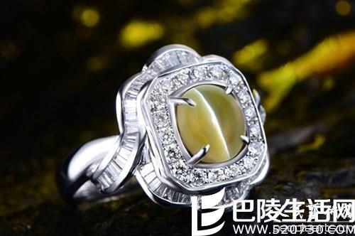 最新金绿猫眼石戒指款式图片欣赏