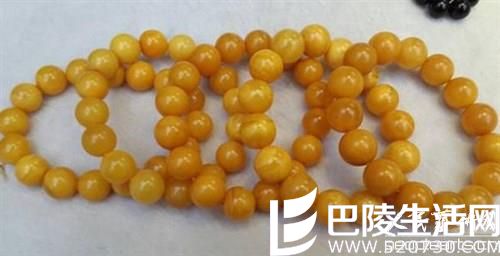 鉴别老蜜蜡手链真假图片分析（独家）