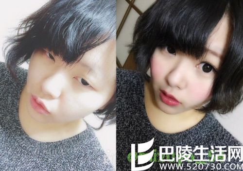 妹子化妆变女神 网友质疑是两个人 妹子化妆变女神 网友质疑是两个人