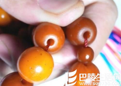 鉴别老蜜蜡手链真假图片分析（独家）