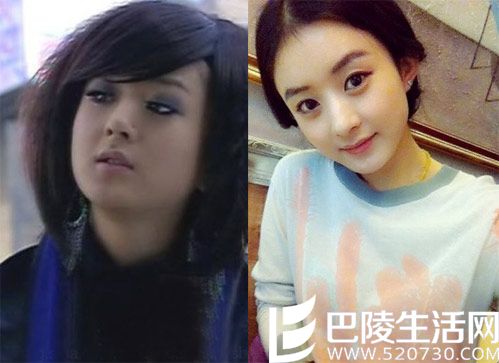 赵丽颖避谈陈晓 赵丽颖整容前后照片揭秘