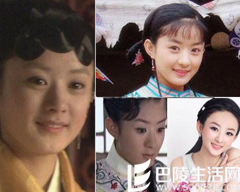 赵丽颖避谈陈晓 赵丽颖整容前后照片揭秘