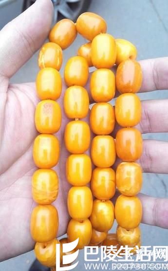 鉴别老蜜蜡手链真假图片分析（独家）